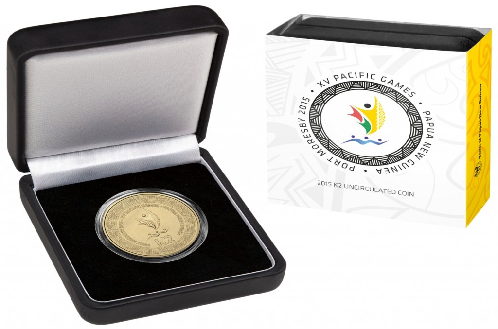 2015 xv spg K2 coin